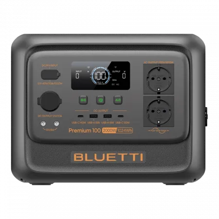 Зарядна станція Bluetti Premium 100 V2 2000Вт 1024 Втч LiFePO4