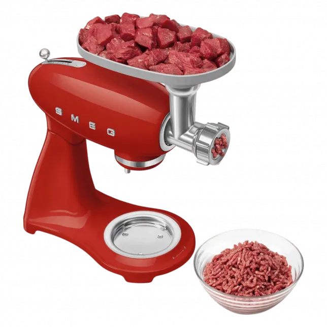 Планетарний міксер Smeg 1000 Вт (Red)