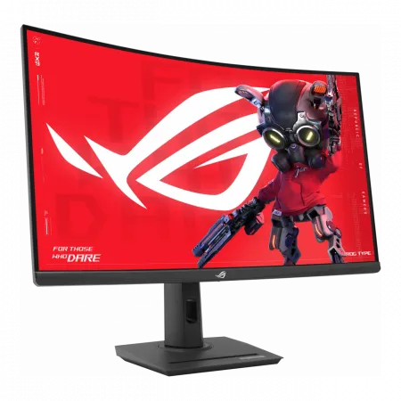 Монітор Asus 31.5" ROG Strix XG32WCS HDMI, DP, USB-C, Audio, VA, 2560x1440, 180Hz, 1ms, sRGB 125%, CURVED, FreeSync, HAS, HDR400