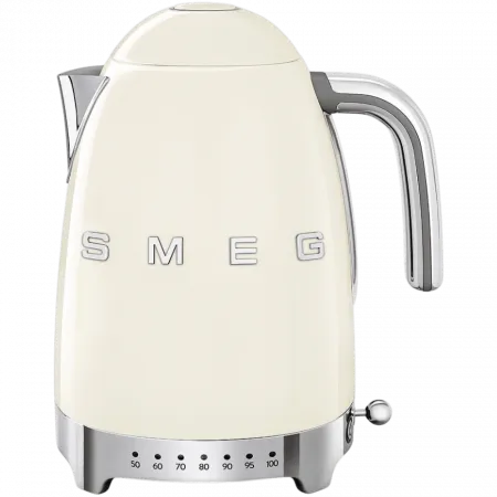 Чайник електричний з регулятором температури Smeg (Cream)