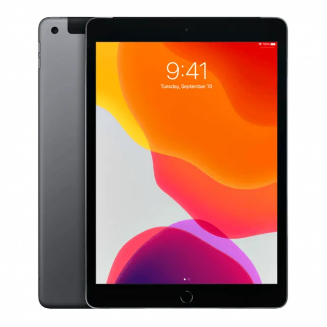 б/у Apple iPad 10.2 128GB, Wi-Fi + LTE, Space Gray (2019) (MW702)