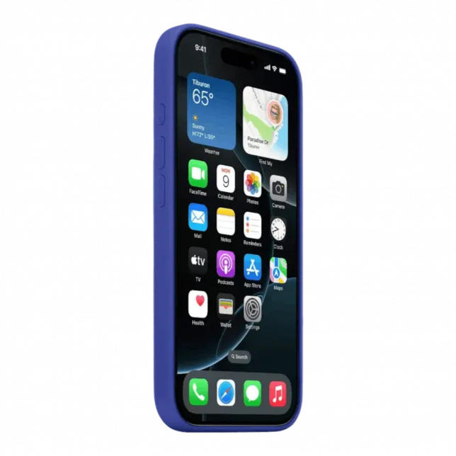 Чохол Apple Silicone Case with Magsafe для iPhone 16 Pro Max (Ultramarine)