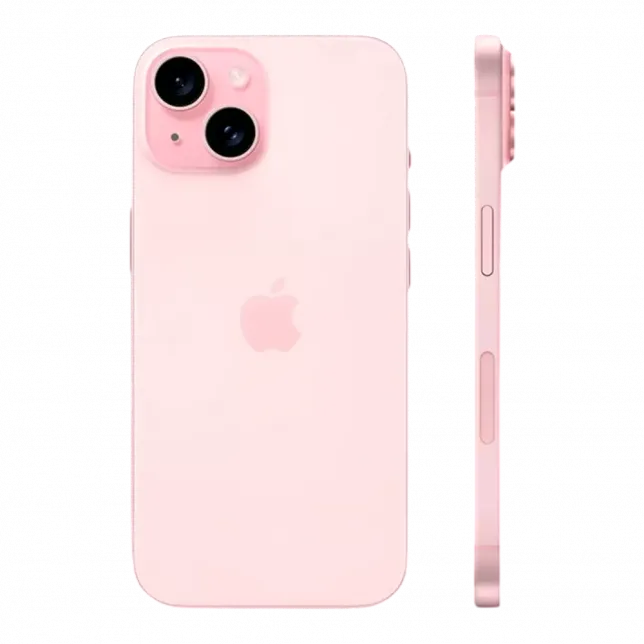 б/у Apple iPhone 15 128GB (Pink) (e-Sim) (Хороший стан)