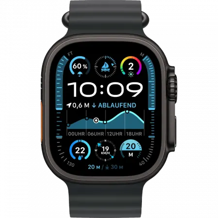 б/у Apple Watch Ultra 2 GPS + LTE 49mm Black Titanium Case with Black Ocean Band