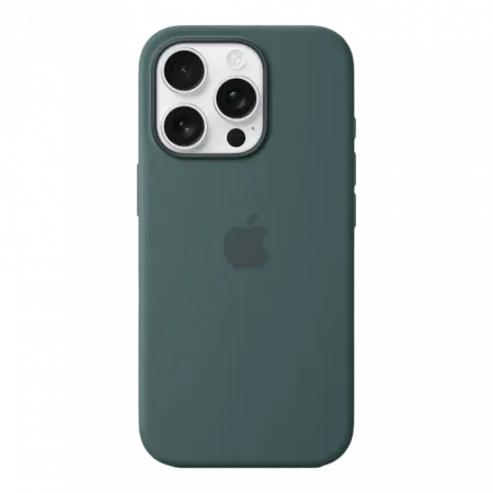 Чохол Apple Silicone Case with Magsafe для iPhone 16 Pro Max (Lake Green)