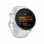 Смарт-годинник Garmin Forerunner 70 Whitestone з білим силіконовим ремінцем