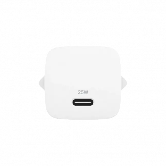 Зарядний пристрій Belkin 25W USB-C PD PPS White