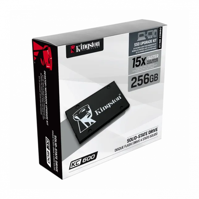 Накопичувач SSD Kingston 2.5"  256GB SATA KC600