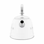Чайник зі свистком Smeg (White)