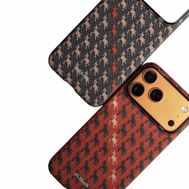Чохол Pitaka Edge Ultra-Slim Happiness Rides для iPhone 17 Pro Max Ebony