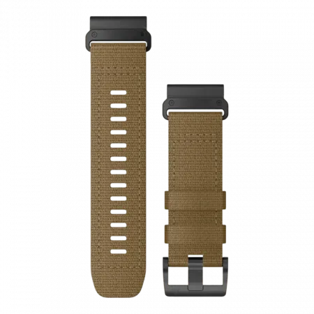 Ремінець QuickFit 26 мм, Тактичний Сoyote Tan коричневий нейлоновий