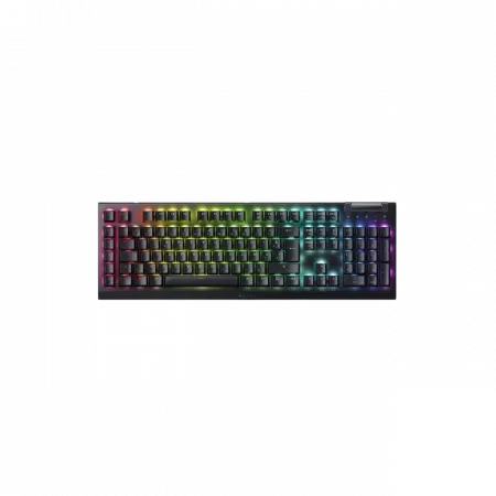 Клавіатура механічна Razer BlackWidow V4 X 110key, Green Switch, USB-A, EN/RU, RGB, чорний