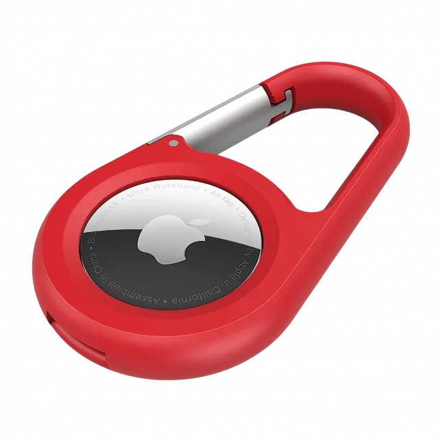 Брелок з карабіном Belkin Secure Holder Carabiner для AirTag Red