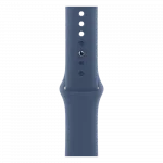 Apple Watch SE 2 GPS 44mm Silver Aluminium Case with Denim Sport Band (M/L)