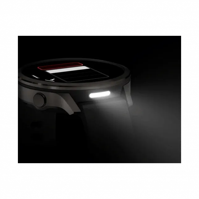 Смарт-годинник Garmin Venu 4 41 мм Slate з Black чорним силіконовим ремінцем