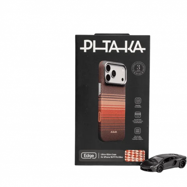 Чохол Pitaka Edge Ultra-Slim Sunset для iPhone 18 Pro/17 Pro