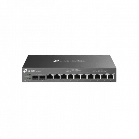 Мультисервісний Маршрутизатор TP-LINK ER7212PC 8xGE LAN (8xPoE), 1xGE WAN, 1xGE WAN/LAN, 2xGE SFP WAN/LAN, 110Вт