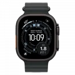 Apple Watch Ultra 3 GPS + LTE, 49mm Black Titanium Case with Black Ocean Band 