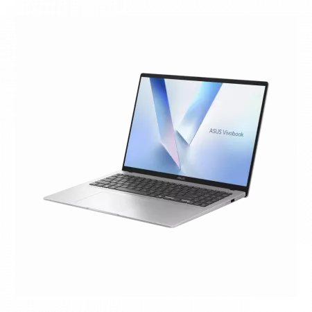 Ноутбук ASUS Vivobook 16 M1607GA-MB010 16" WUXGA IPS, AMD AI 7 445, 16GB, F512GB, UMA, NoOS, Сріблястий