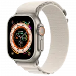 б/у Apple Watch Ultra GPS + LTE 49mm Titanium Case with Starlight Alpine Loop Medium