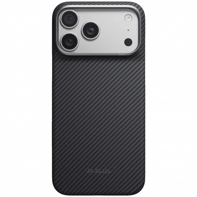 Чохол Pitaka Edge Ultra-Slim Twill Black/Grey для iPhone 18 Pro Max/17 Pro Max