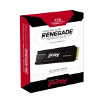 Накопичувач SSD Kingston M.2 4TB PCIe 4.0 FURY Renegade + радіатор