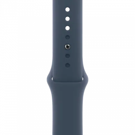 б/у Apple Watch Series 9 45mm Silver Aluminum Case with Storm Blue Sport Band S/M