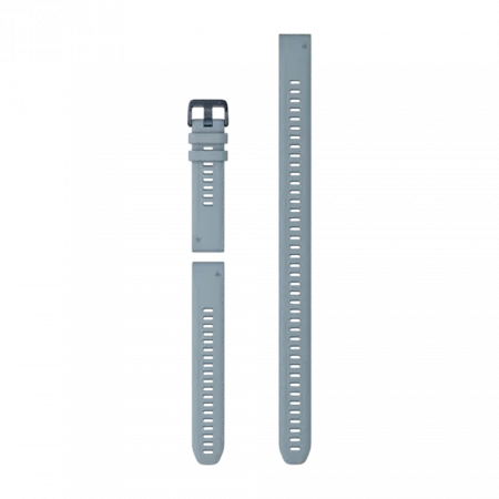 Ремінець QuickFit 20мм, Sea Foam сірий силіконовий (комплект з трьох частин)