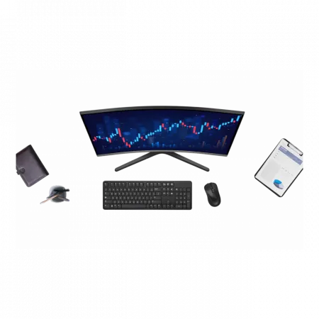 Монітор Samsung 27" S27D390 D-Sub, HDMI, VA, 100Hz, 4ms, CURVED