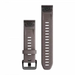 Ремінець QuickFit 20 мм, Shale Grey сірий силіконовий