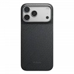 Чохол Pitaka Edge Ultra-Slim Twill Black/Grey для iPhone 18 Pro/17 Pro