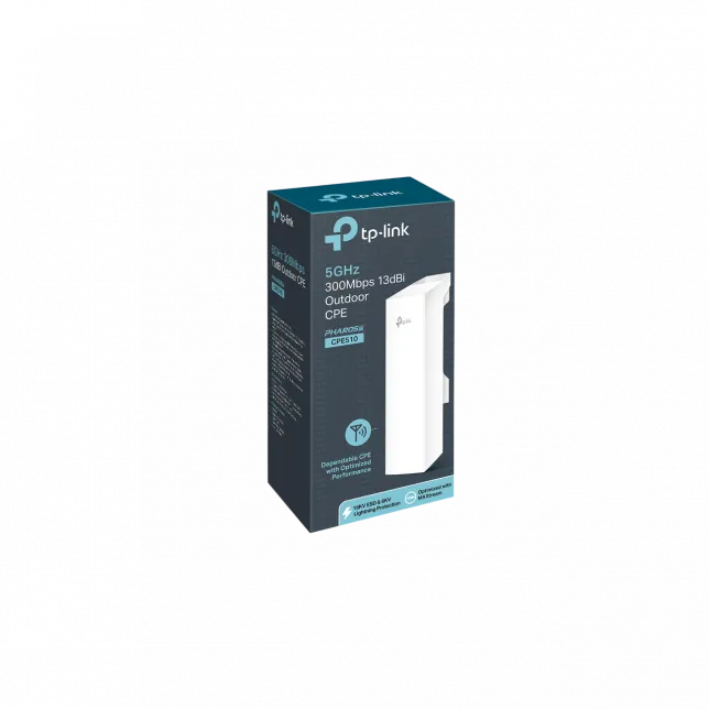 Точка доступу TP-LINK CPE510 802.11n 5 ГГц N300 13 дБи зовн.