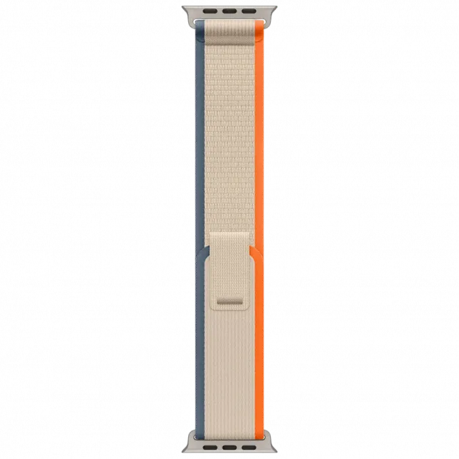б/у Apple Watch Ultra 2 GPS + LTE 49mm Natural Titanium Case with Orange/Beige Trail Loop - M/L