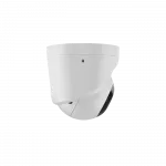 IP-Камера дротова Ajax TurretCam, 8мп, 4мм, Poe, True WDR, IP 65, ІЧ 35м, аудіо, кут огляду 75°до 85°, купольна, біла