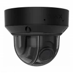 IP-камера дротова Ajax DomeCam HLVF 8 MP Black, 2.8–12 мм, PoE, True WDR, IP65, ІЧ 40 м, LED 25 м, аудіо, кут огляду 32° до 100°,  чорна, 126286.214.BL1