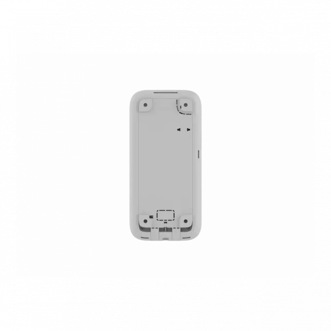 Клавіатура з сенсорним дисплеєм Ajax KeyPad TouchScreen, jeweller, бездротовий, білий