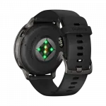 Смарт-годинник Garmin Venu 4 45 мм Slate з Black чорним силіконовим ремінцем