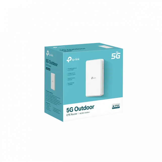 Зовнішній маршрутизатор TP-LINK NE200, 5G, 1x2.5GE LAN (PoE)