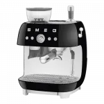Кавомашина еспресо з кавомолкою Smeg (Black)