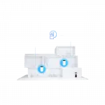 Система WiFi-Mesh TP-LINK Deco PX10 AX1500, 3xGE LAN/WAN, 2 мод, Powerline AV1000