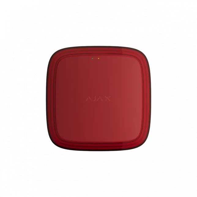 Датчик пожежний світловий Ajax EN54 FireProtect VAD red, Jeweller, EN54, бездротовий, червоний
