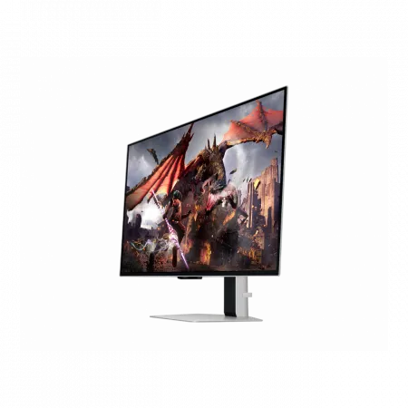 Монітор Samsung 32" Odyssey G80SD HDMI, DP, USB, Bluetooth, OLED, 3840x2160, 240Hz, 0.3ms, G-Sync Compatible