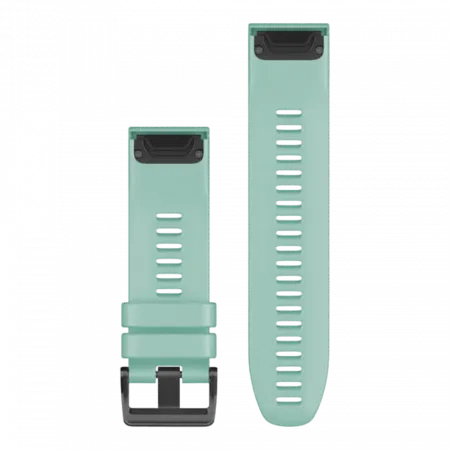 Ремінець QuickFit 26 мм, Spearmint світло-зелений силіконовий (комплект з трьох частин)
