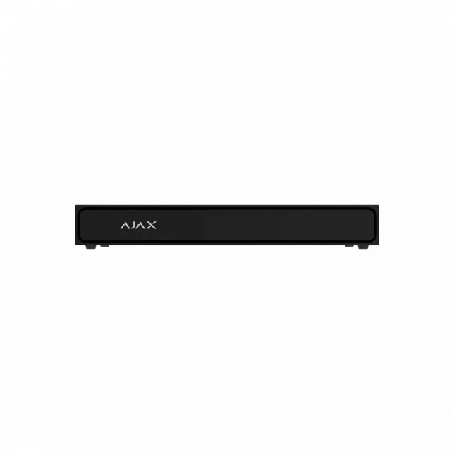 Мережевий відеореєстратор Ajax NVR H2DAC 8 black, HDMI 4K, 2 HDD, 8 каналів, чорний, 140908.122.BL1