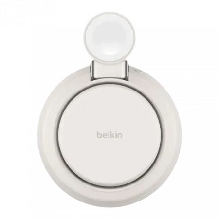 Зарядний пристрій бездротовий Belkin 3в1 UltraCharge Pro Magnetic Charging 25W Dock (Sand)