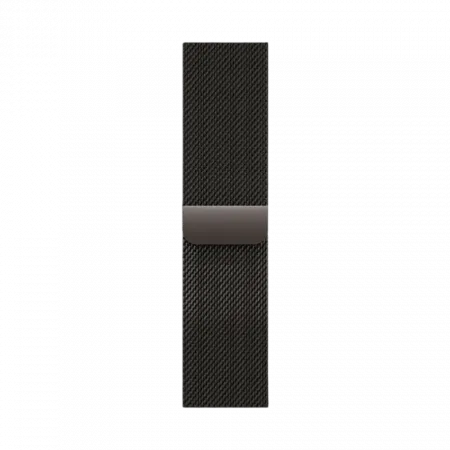 Apple Watch Series 11 GPS, 46mm Slate Titanium Case with Slate Milanese Loop (S/M)