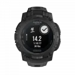 Смарт-годинник Garmin Instinct 3 45 мм, Solar, Tactical Edition Black чорний з чорним силіконовим ремінцем
