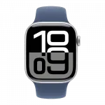 б/у Apple Watch Series 10 GPS 42mm Silver Aluminum Case with Denim Sport Band - M/L