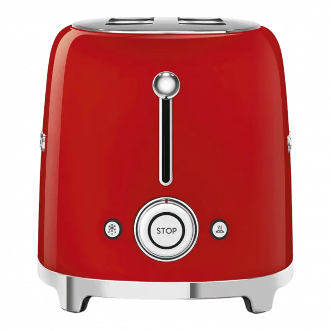 Тостер Smeg на 4 скибочки (Red)