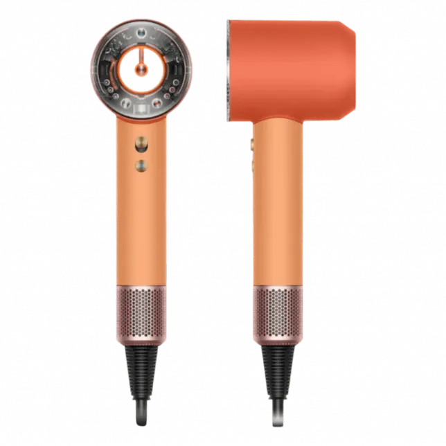 Фен Dyson Supersonic HD16 Nural Straight+Wavy (Ceramic Apricot/Topaz)